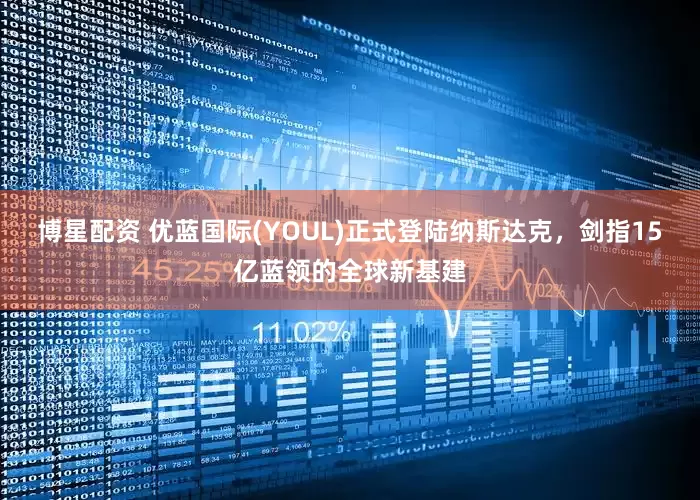 博星配资 优蓝国际(YOUL)正式登陆纳斯达克，剑指15亿蓝领的全球新基建