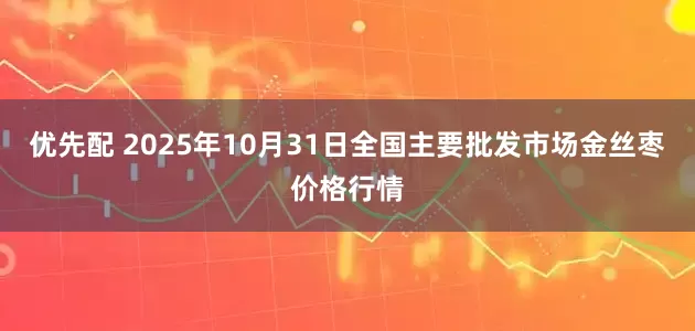 优先配 2025年10月31日全国主要批发市场金丝枣价格行情